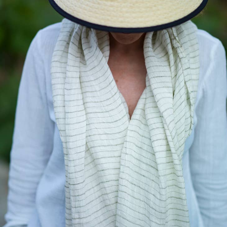 Turkish linen scarves