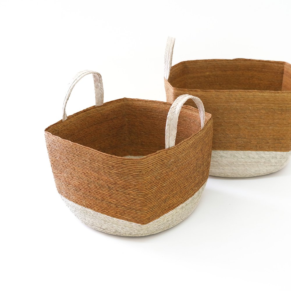 Handwoven Palm Baskets