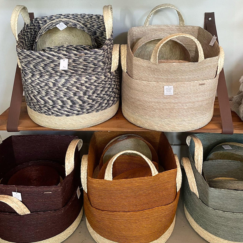 Handwoven Palm Baskets