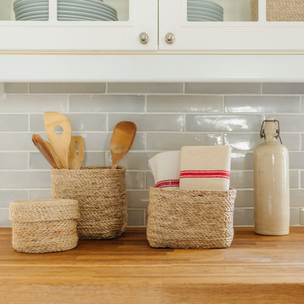 Jute Storage Baskets
