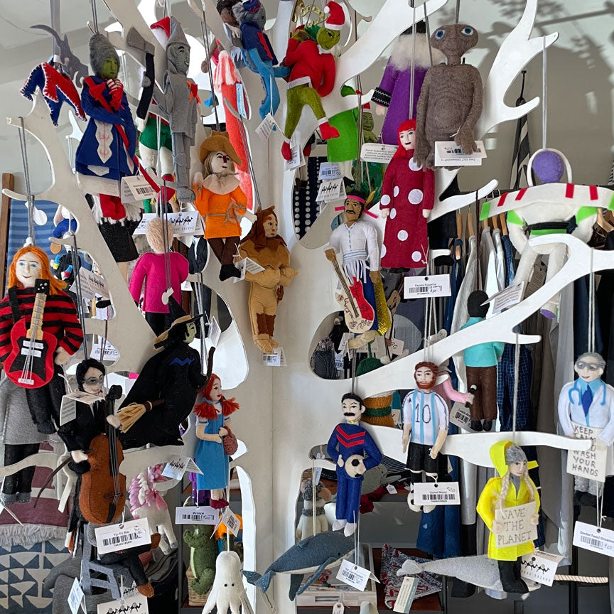 Famous Felt Ornaments