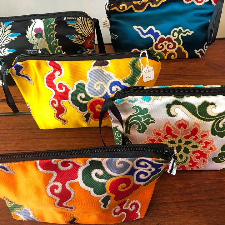 Tibetan Silk Pouches